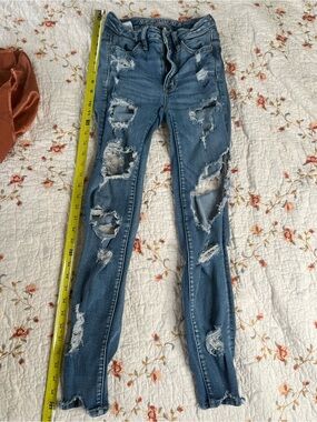 AE super stretch skinny jeans